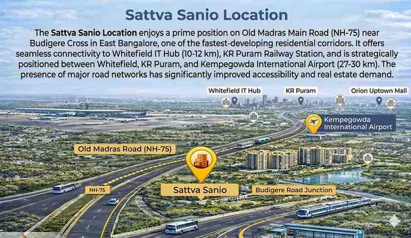 Sattva Sanio Address